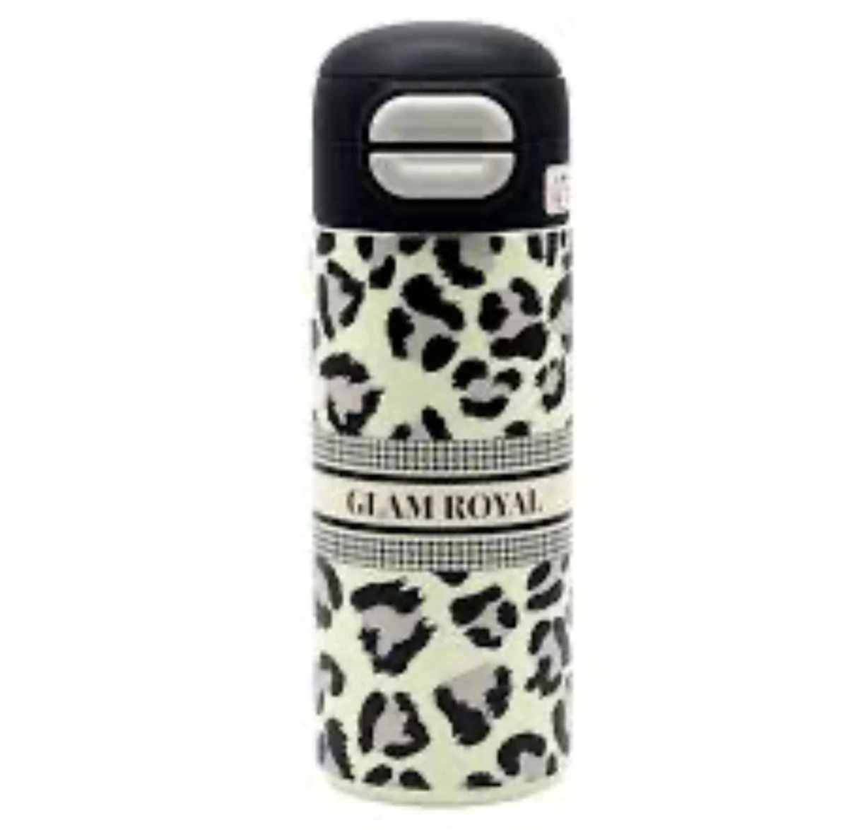 500ml Double Wall Vacuum Tumbler Cup Flasks Leopard Print Insulated Cup