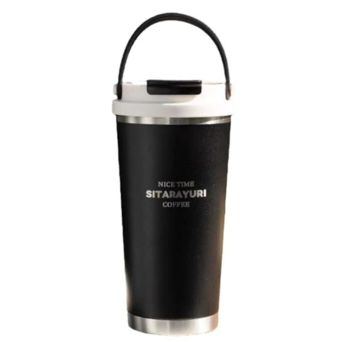 580ml Sitarayuri Coffee Tumbler with Tea Infuser, Insulated Travel Mug