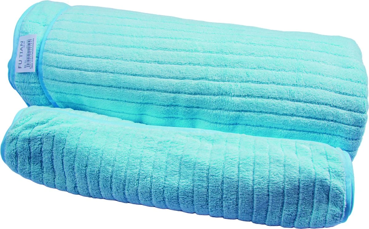 Ultra Soft 2pck Fluffy Coral Velvet Towel Quick Drying Towel Set, A08 - 1&2