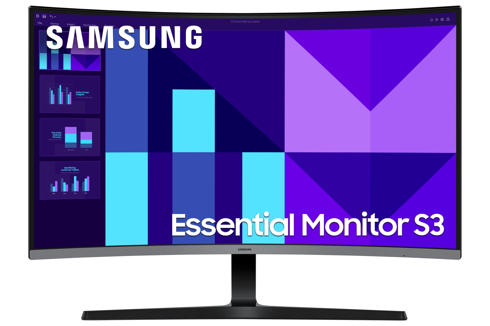 Samsung 32-inch 100Hz Mainstream Curved Monitor
