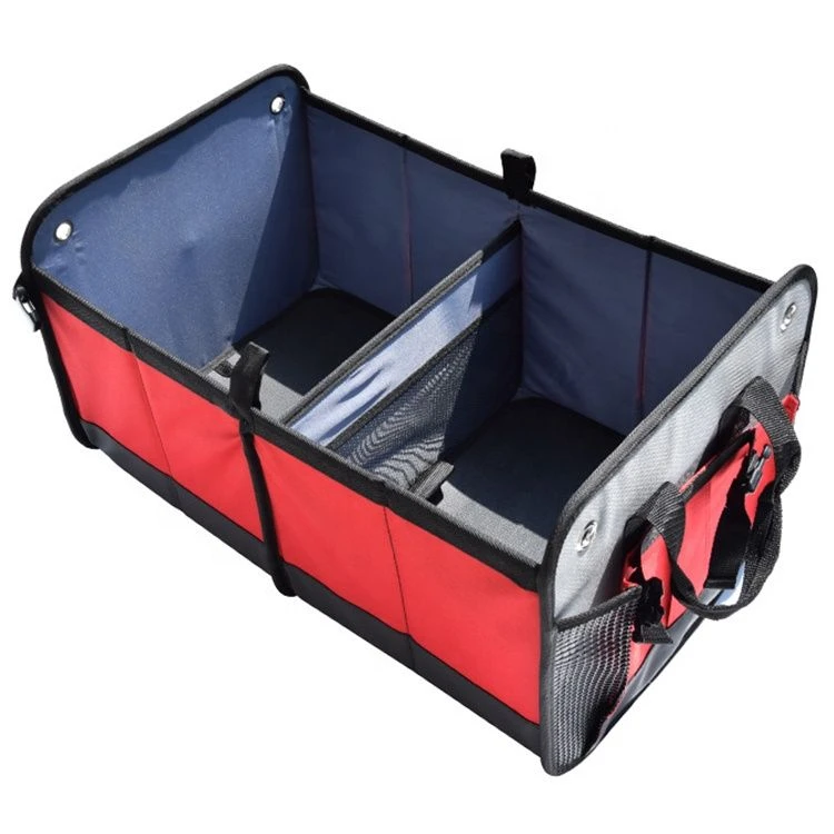 2in1 Large Car Boot Organiser Ultra Sturdy Foldable LightWeight Car Storage