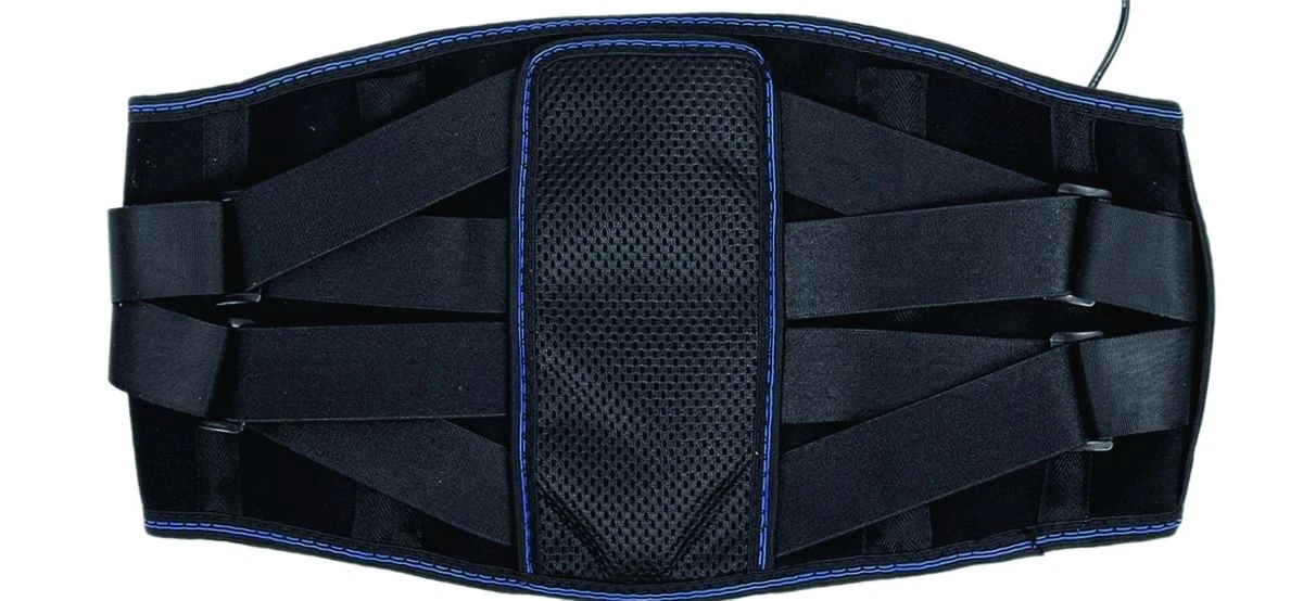 Breathable Waist Support Belt Lumbar Adjustable Lower Back Belts for Pain - M