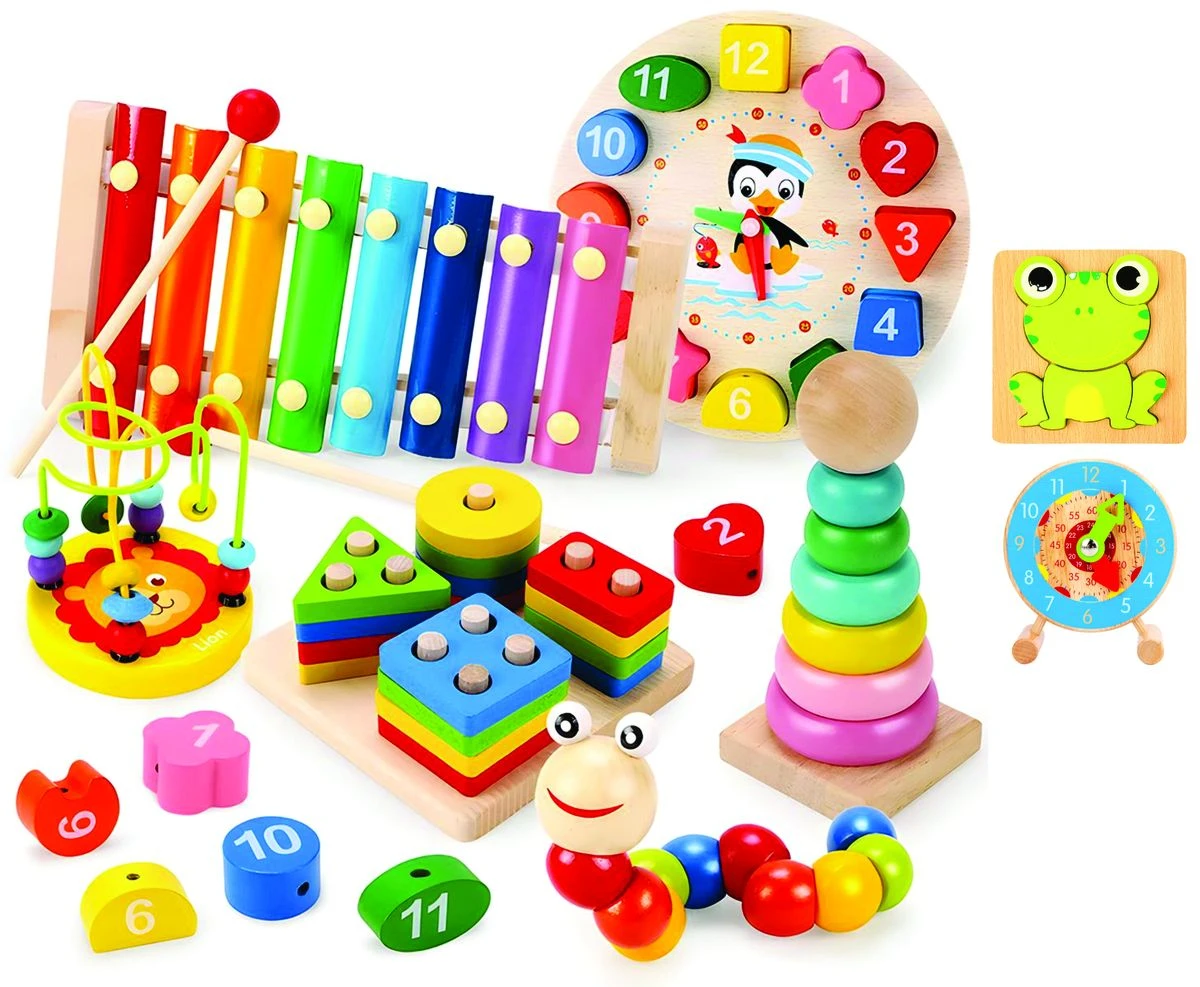 6 Pieces Toddlers Educational Toys, Kids Intellectual Development Toys