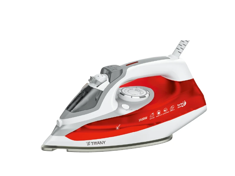2 in 1 2600w Tiffany Steam & Dry Iron, Ceramic Self Clean Turbo Steam Iron