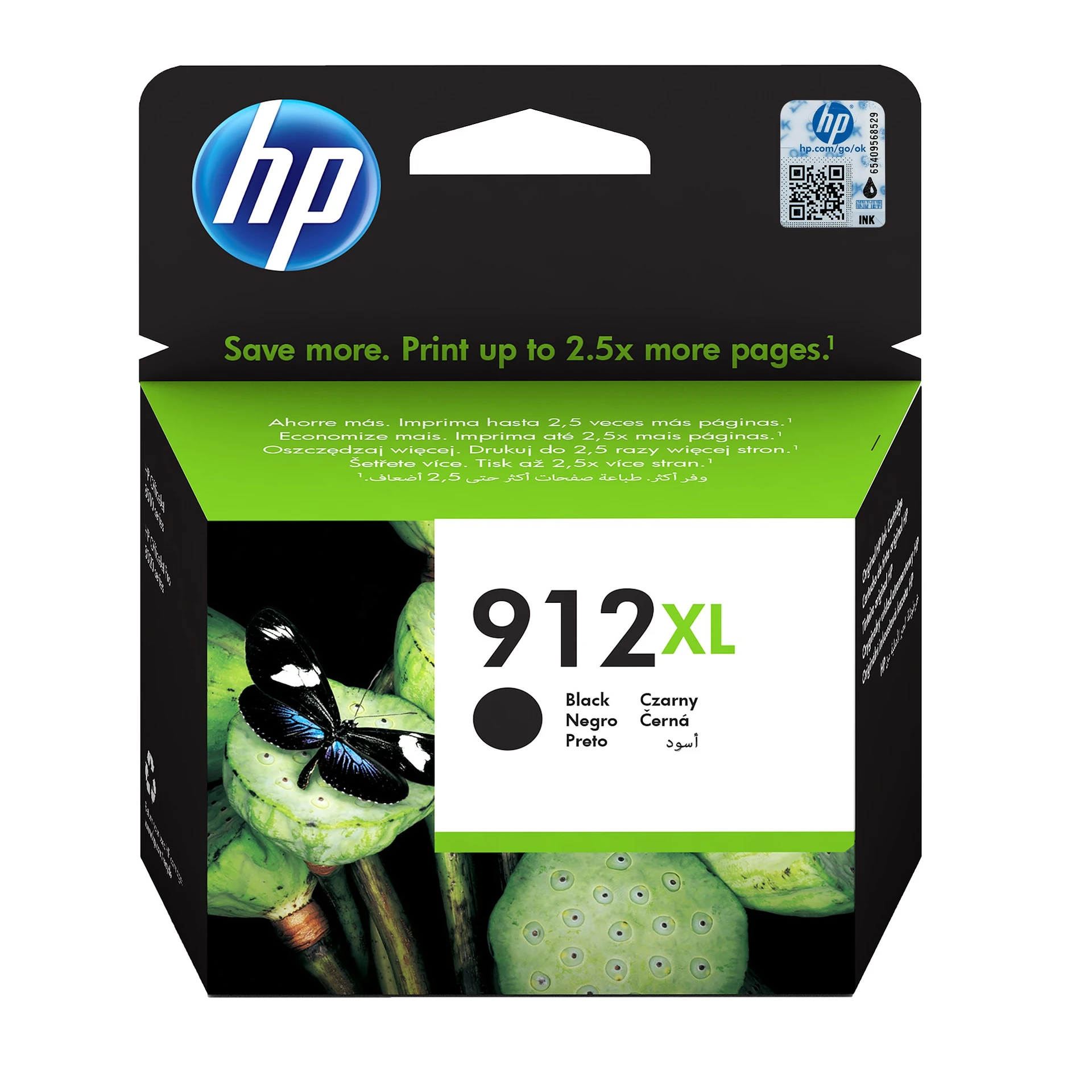 HP 912XL H-Yield Black Ink Cartridge