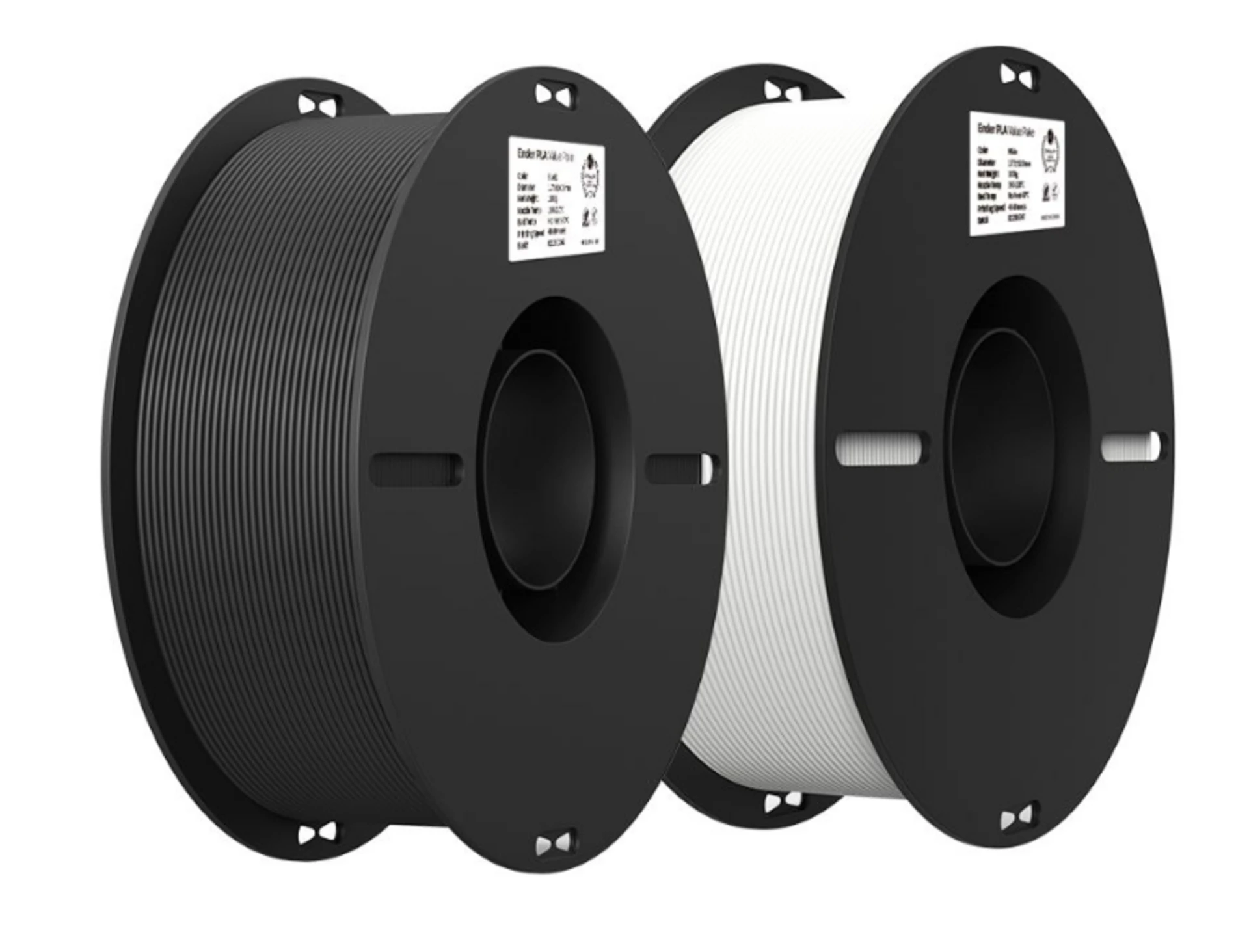 Creality Ender PLA 2KG Value Pack (B&W) 2KG