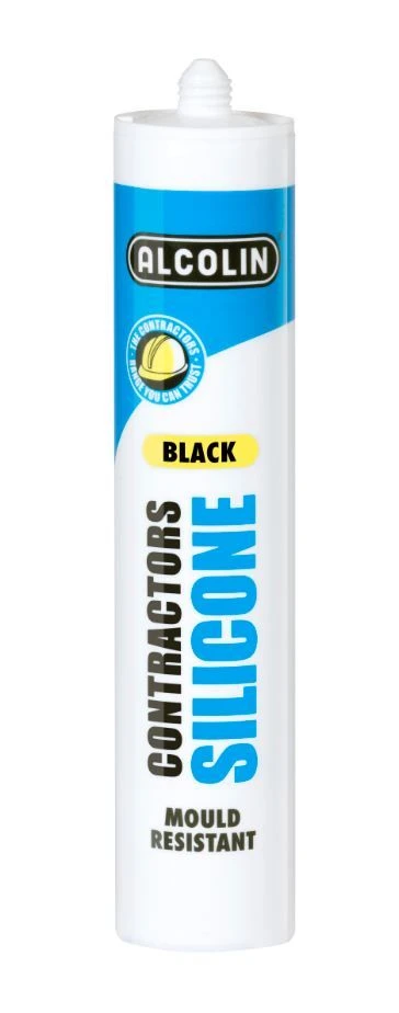 Alcolin Contractors Silicone Black- 260ml