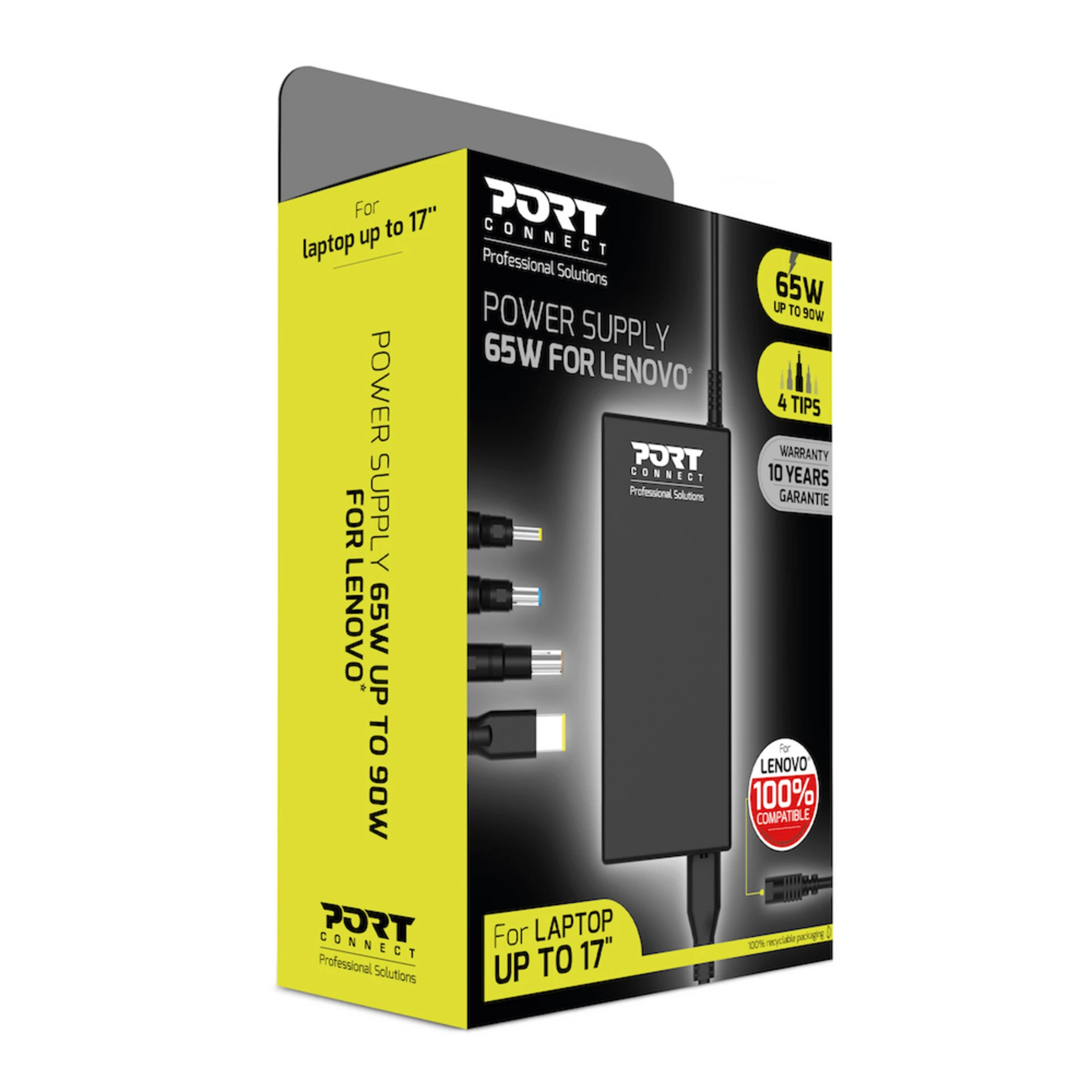 Port Connect 65W Notebook Adapter Lenovo