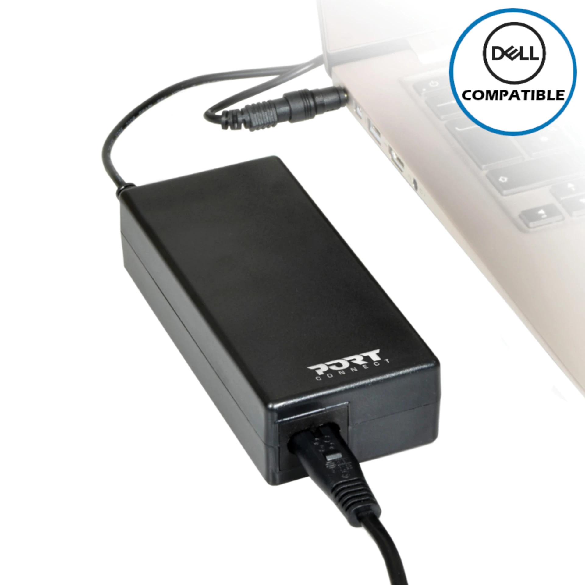 Port Connect 65W Dell Notebook Adapter