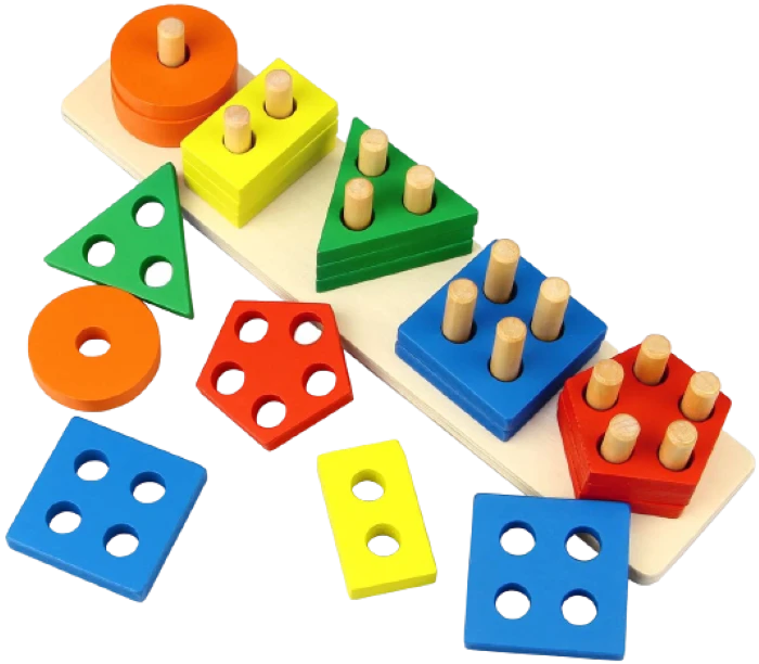 Wooden Educational Shape Sorting Toy