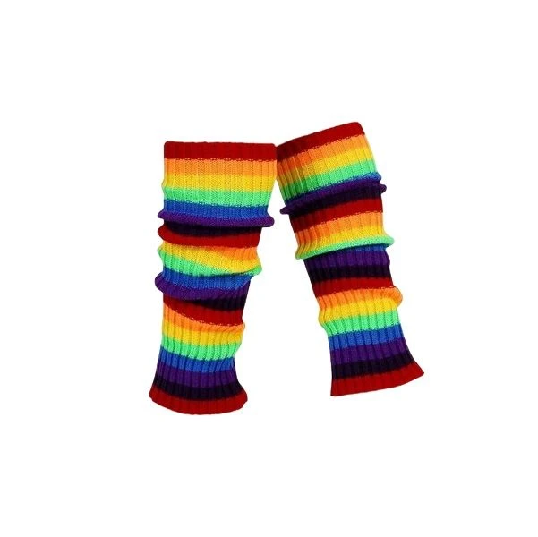 Neon Leg Warmers - Rainbo...