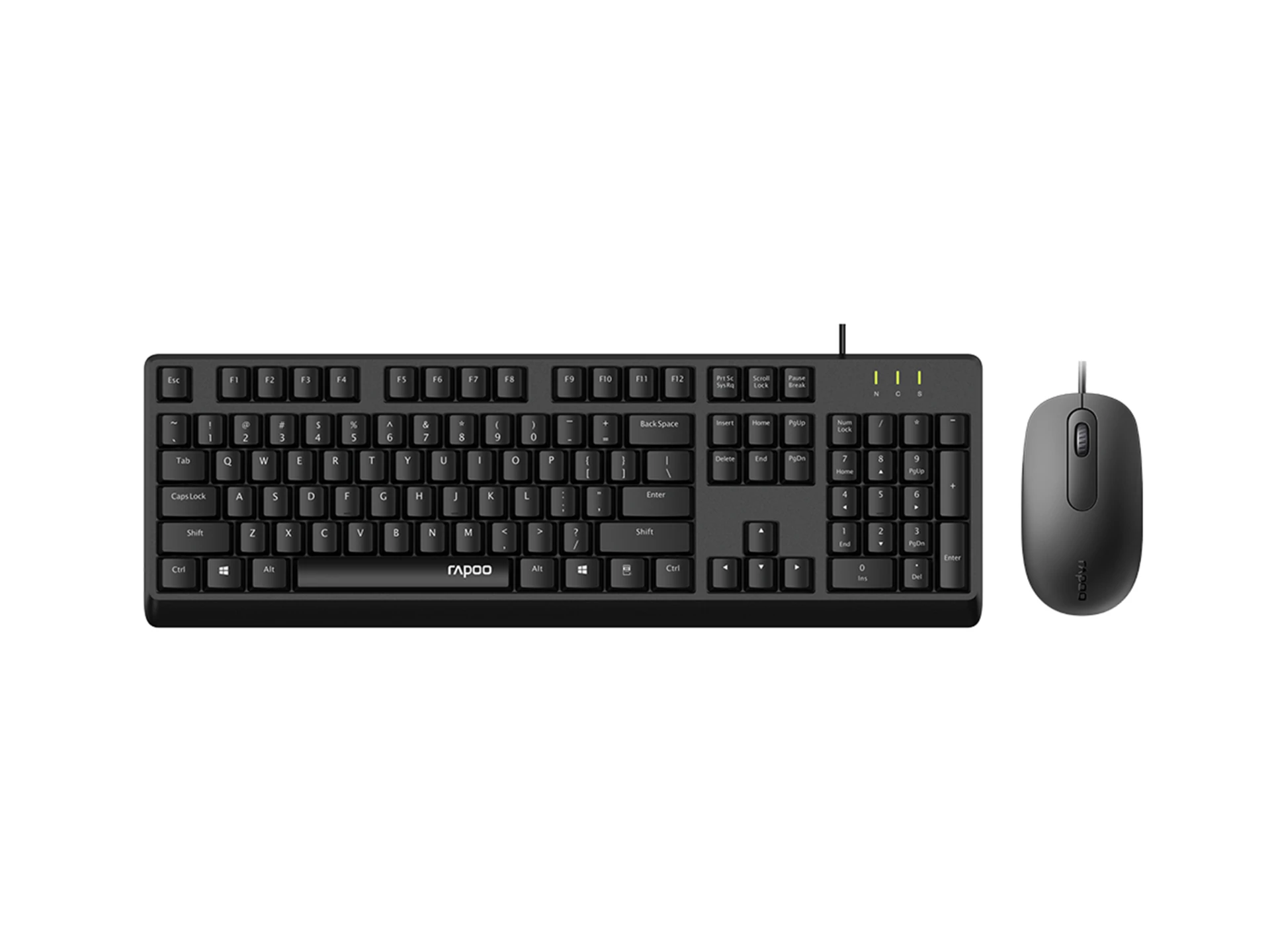 Rapoo X130 Pro Wired Keyboard And Mouse Combo