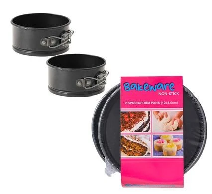 Bakeware - Mini Springform - Non Stick - 2 Piece