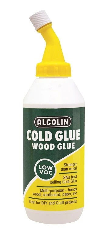 Alcolin Cold Glue Wood Adhesive High Strength Water-Based & Low VOC - 250ml
