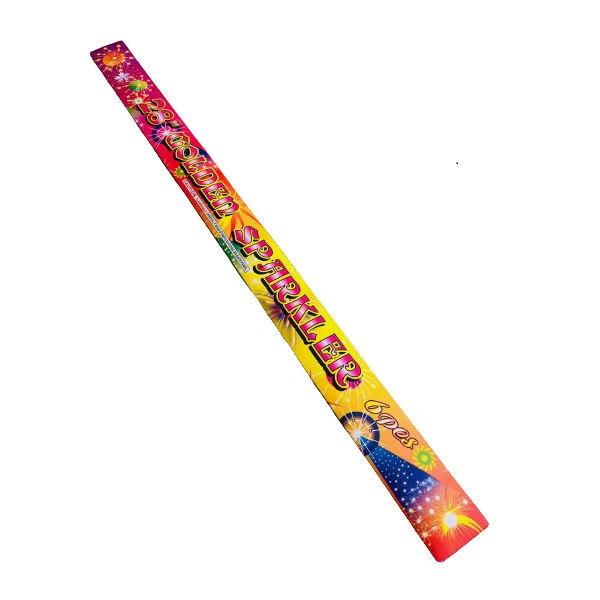 Extra Large Jumbo Gold Sparklers 68cm - Pack of 24 Sparklers