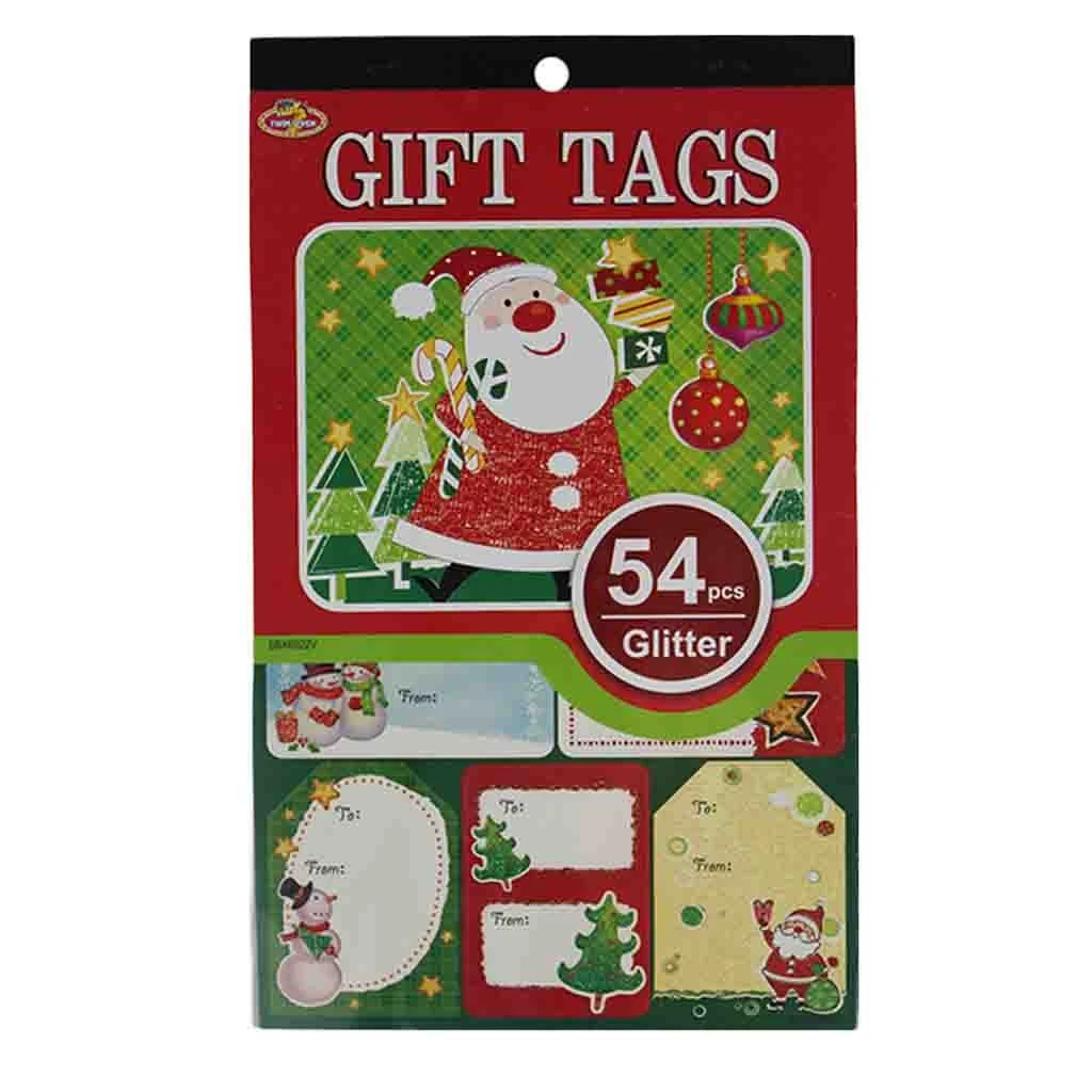 Christmas Tags - 54pc