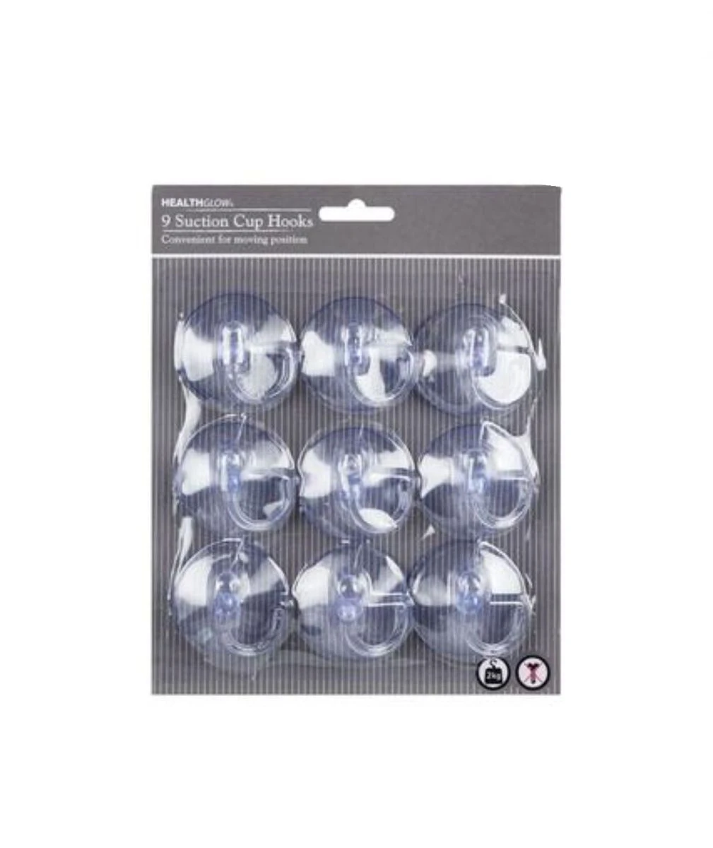 Suction Hooks-2 Sets of 9
