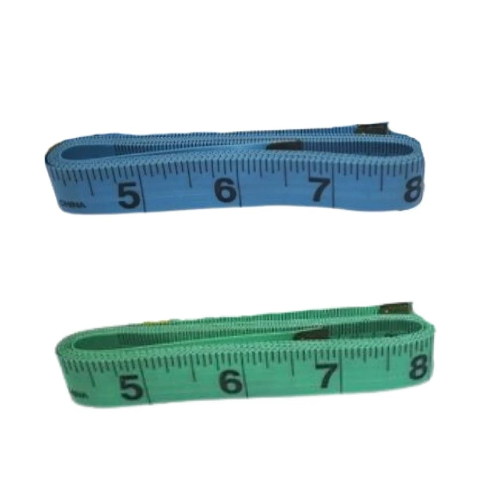 Haberdashery Measuring Tape/Tailoring Tape - 150cm (2 Pack) - Blue & Green