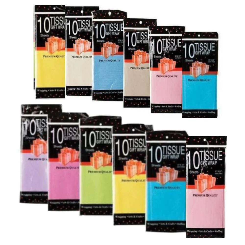 Party Gift Tissue Paper SeT of 12