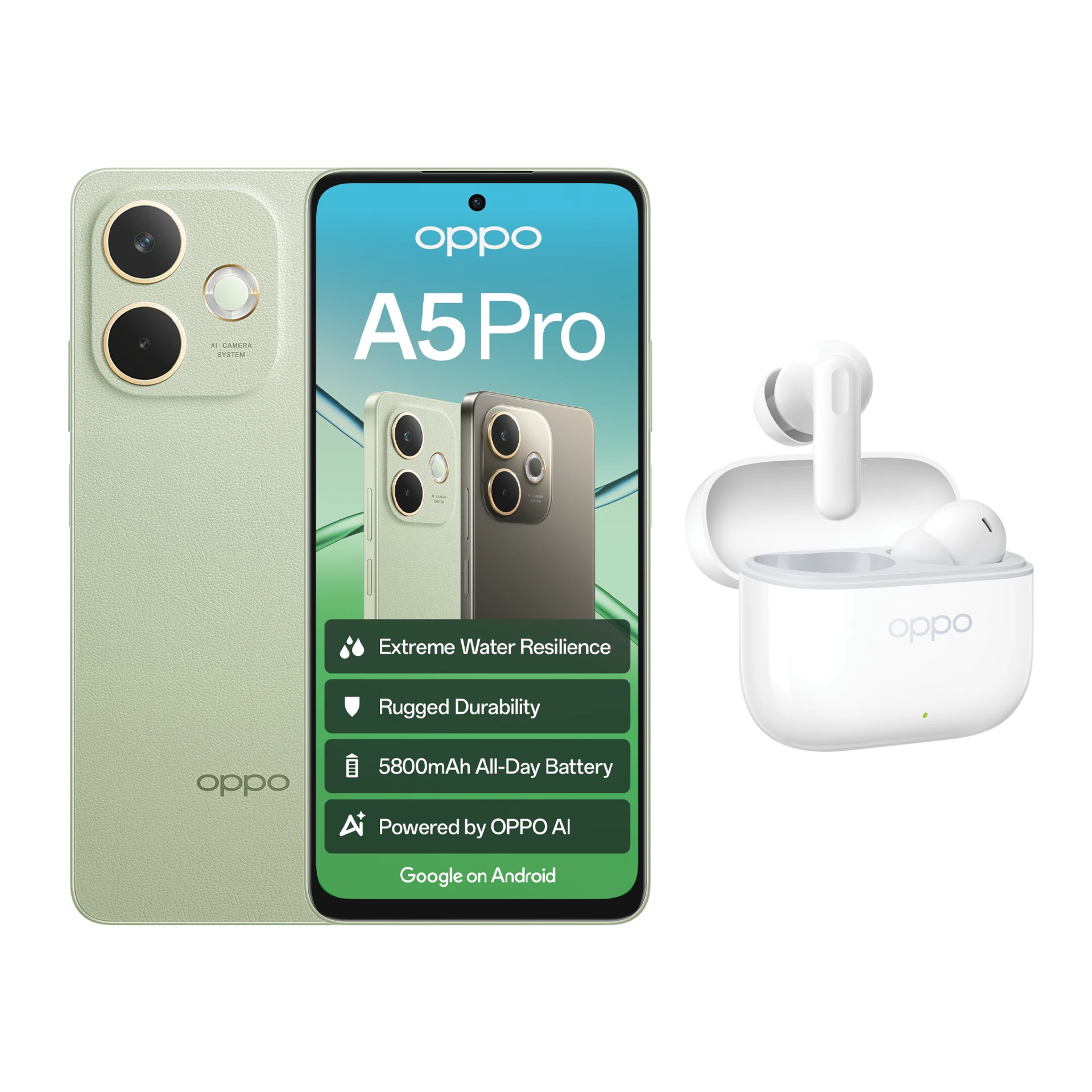 OPPO A5 Pro Dual Sim Green