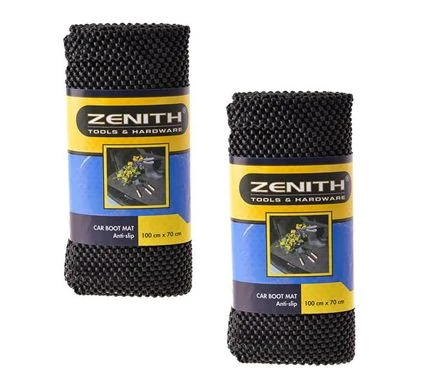 Car Mats for Boot by Zenith - Black