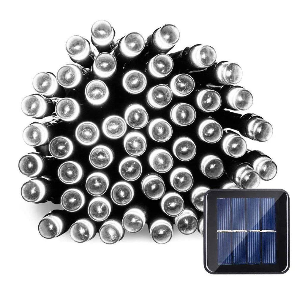 2 x Solar Power Fairy Lights for Garden & Outdoor Decor