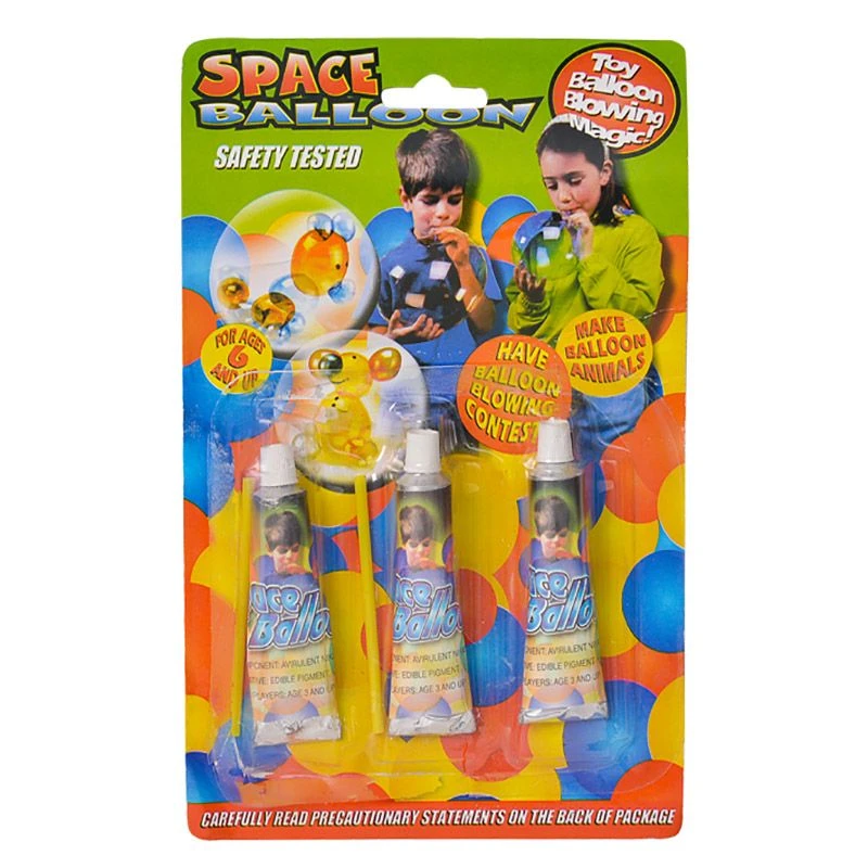 Kids Toy - Space Balloons - Bubbles - Non-Toxic