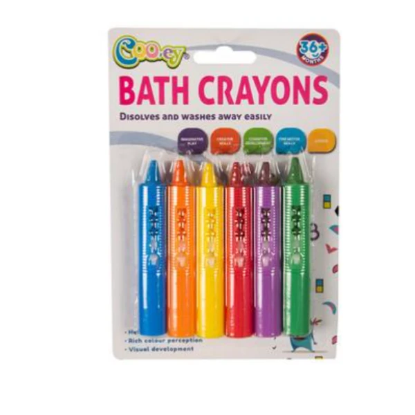Cooey - 6 Pack Bath Crayons