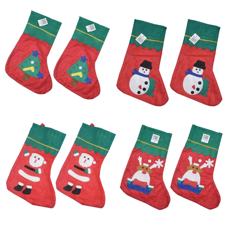 8x Christmas Stockings