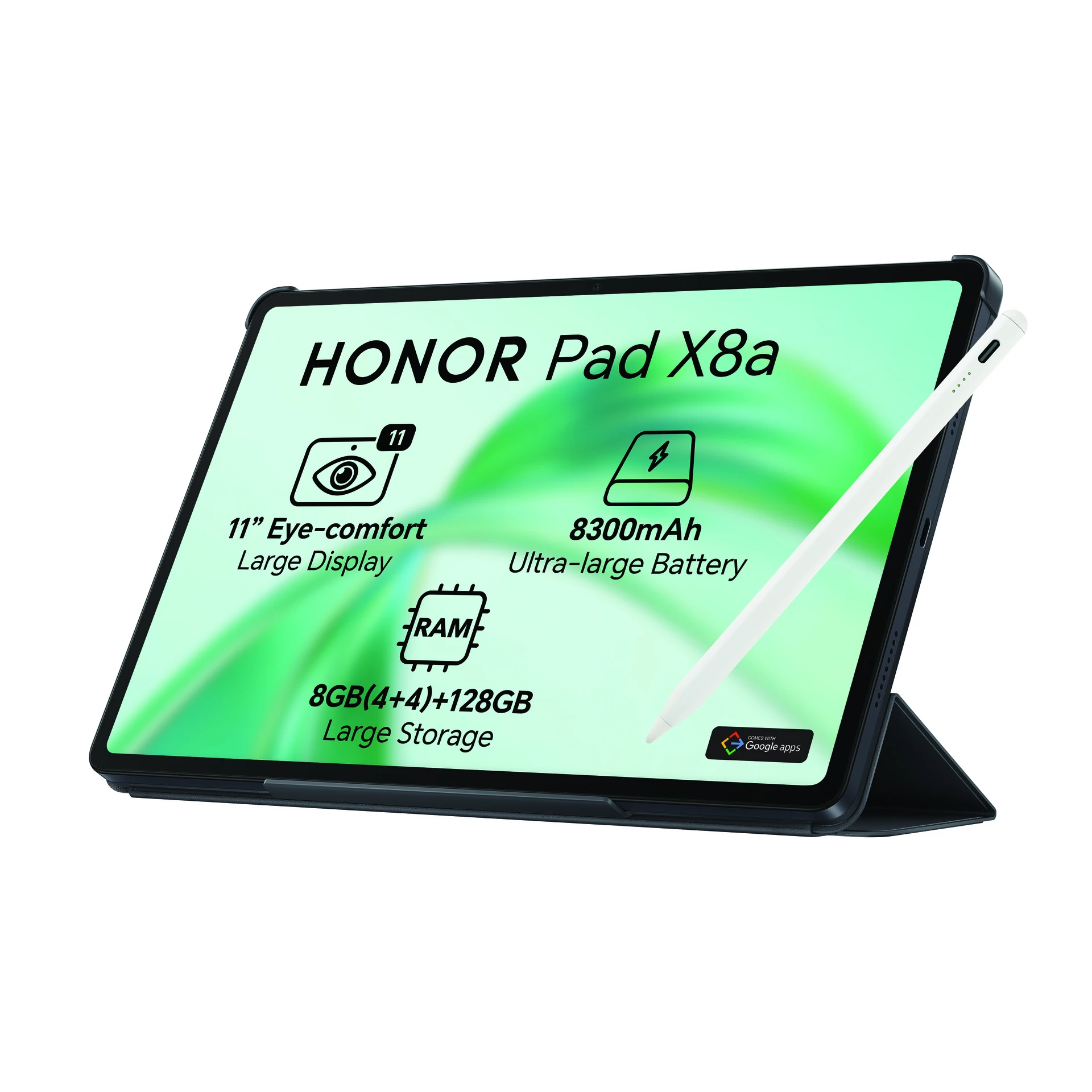 Honor X8a 11-inch 4GB RAM and 128GB Storage LTE Grey Tablet
