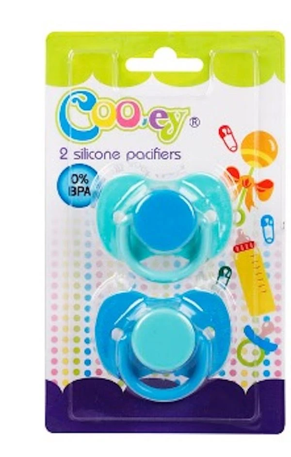 Cooey Soother/Pacifier Silicone 2 Piece