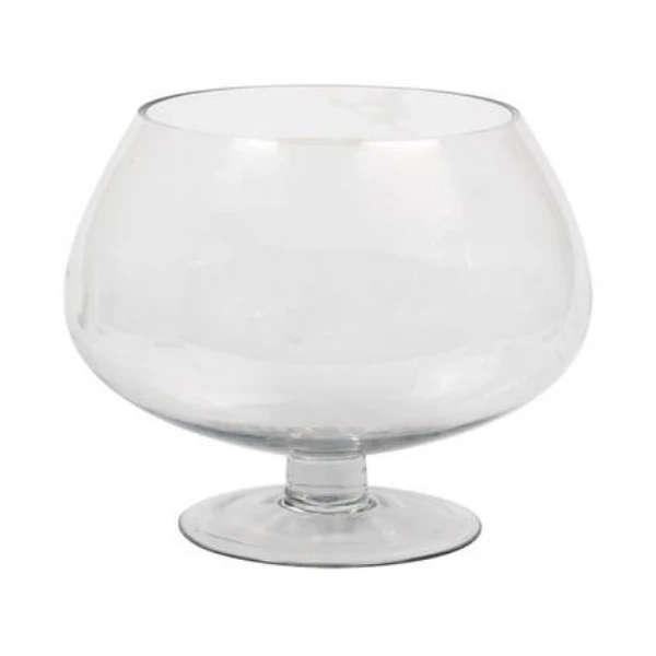 SD Homeware - Glass Footed Vase - 25 x 25cm