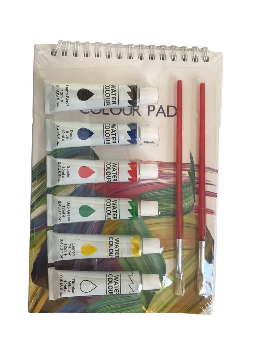 A5 Sketch Pad & Water Paint Set