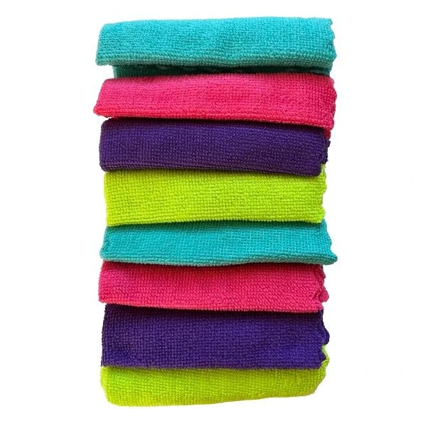 Polyester With Microfibre Technology Cleaning Cloths - 30x30cm (8 Piece)
