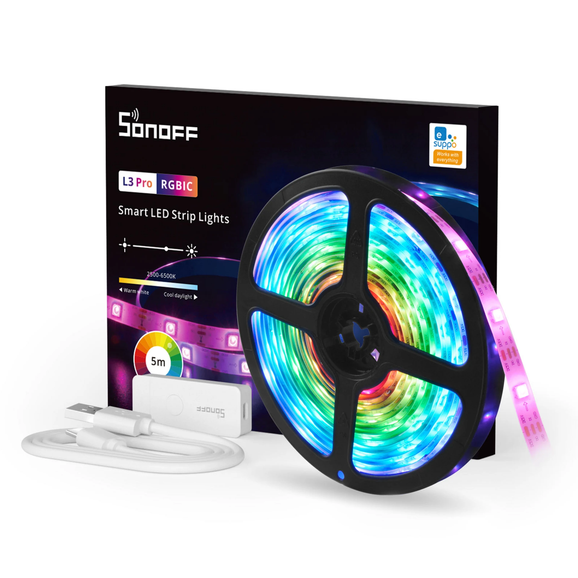 Sonoff Smart LED Strip L3Pro RGBIC 5M