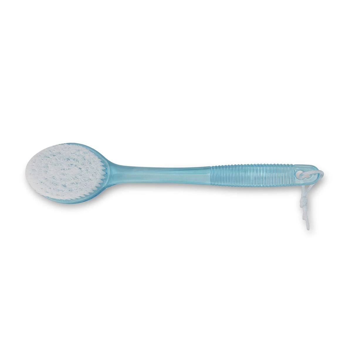 HealthGlow - Bath Basics - Back Brush - BPA Free Plastic - Blue - 36cm