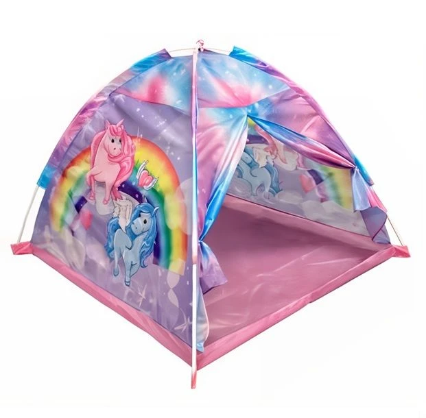 Kids Play Dome Tent - 115cm x 95cm - Unicorn