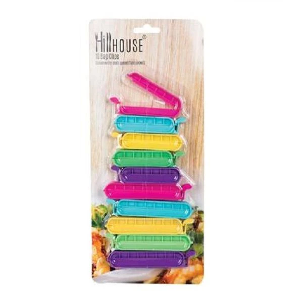 Bag Sealers Blisters - 10 pcs - Multi Color