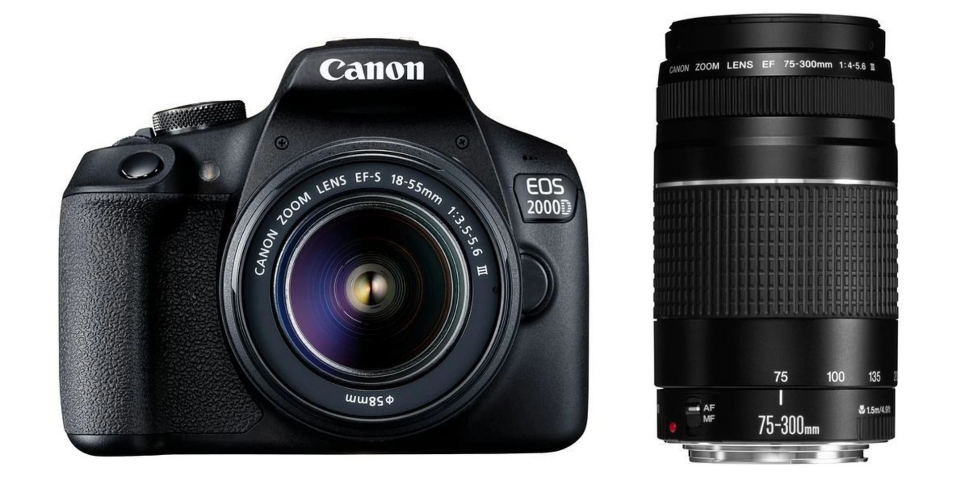 Canon 2000D Essential Double DC Lens Kit
