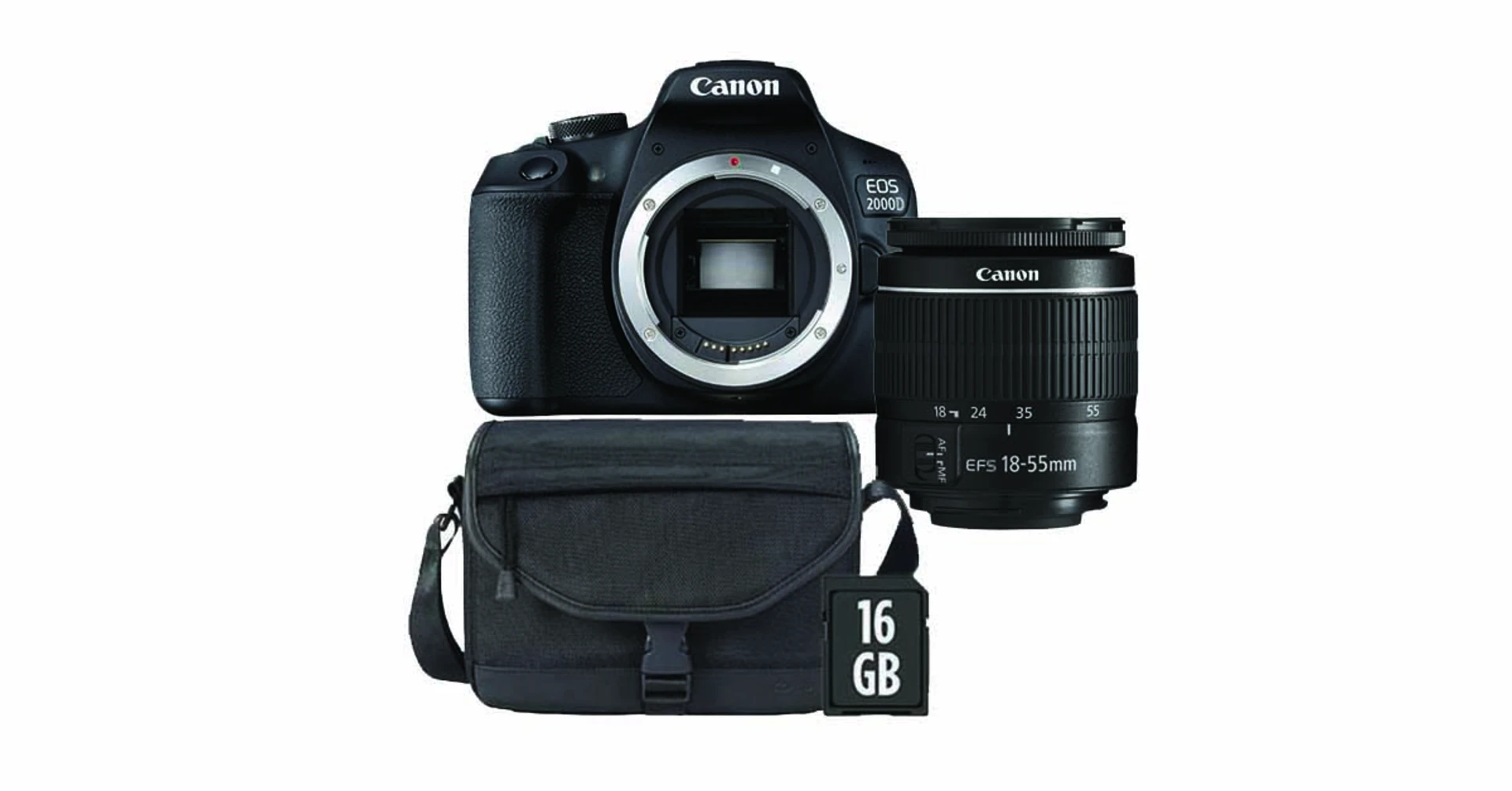 Canon EOS 2000D DC Starter Kit