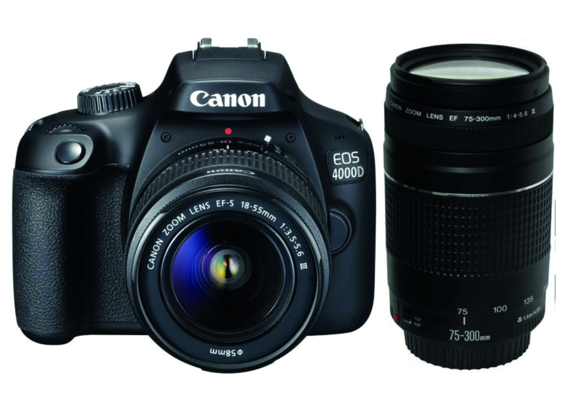 Canon EOS 4000D Twin Lens Bundle