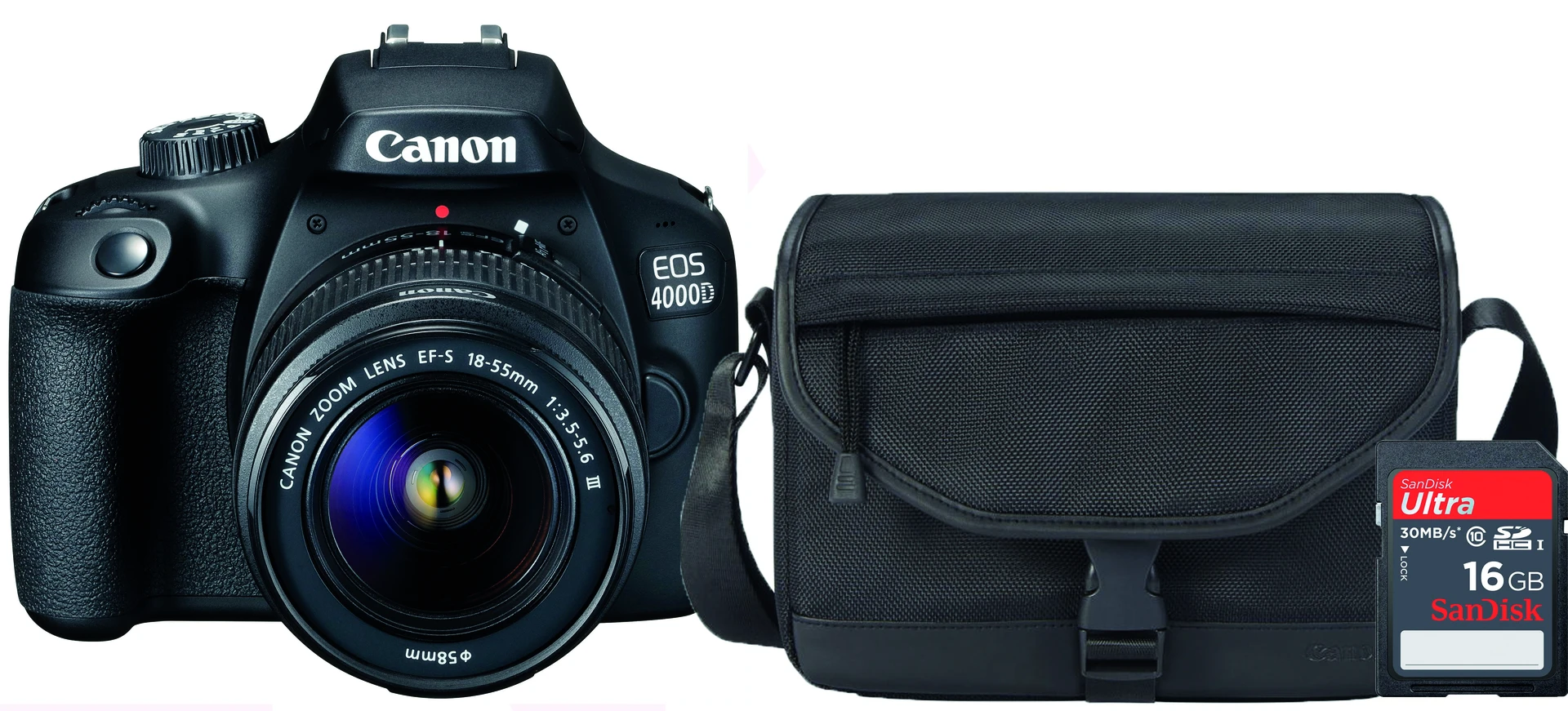 Canon EOS 4000D Starter Bundle