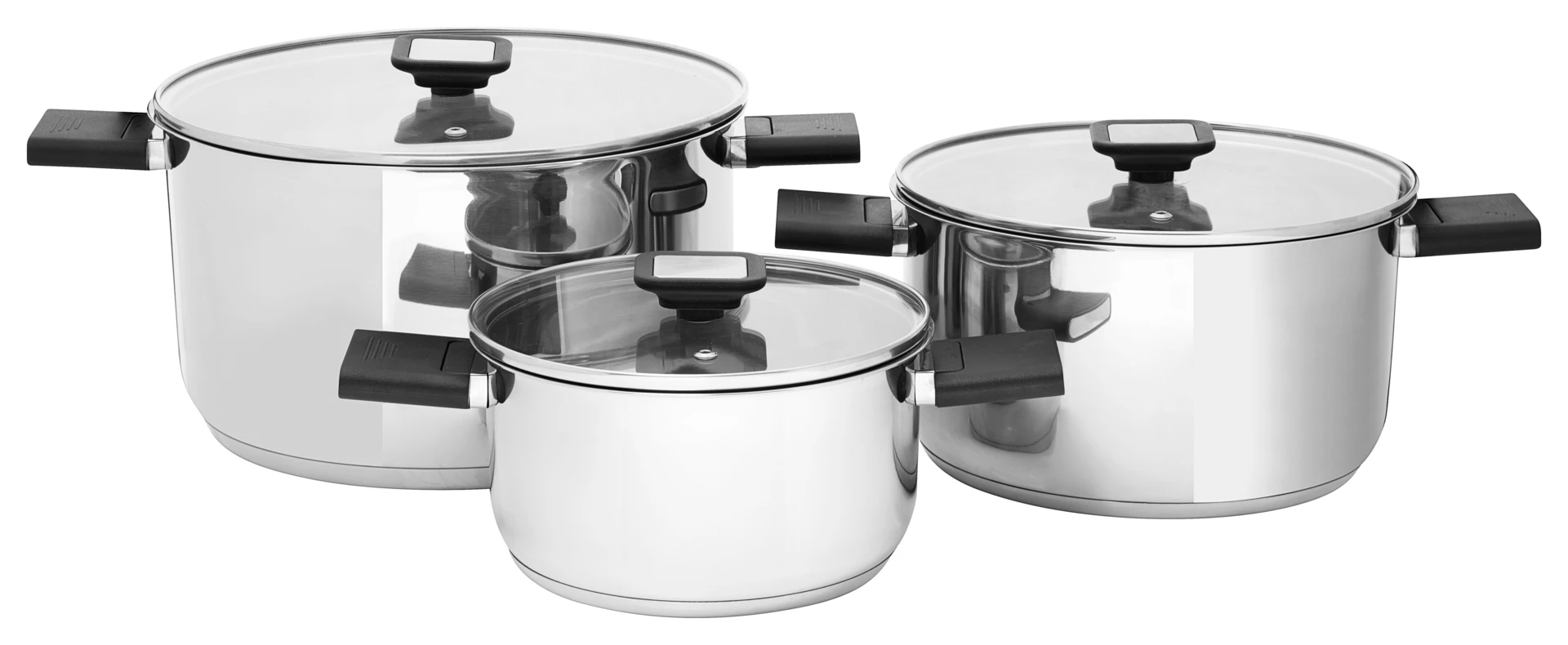 Salton Stackable 6 Piece Cookware Set