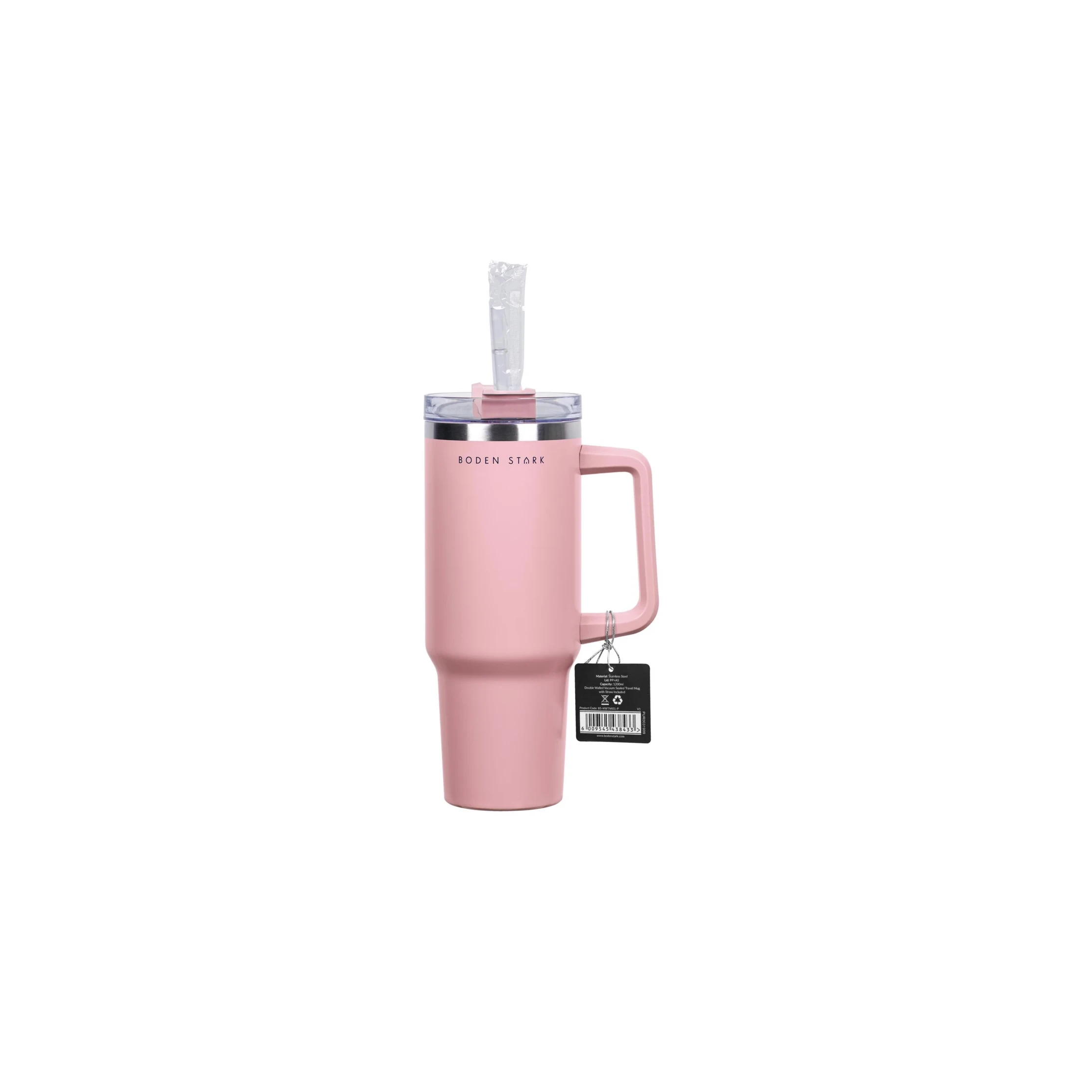 Boden Stark Travel Mug 1200ml Pink