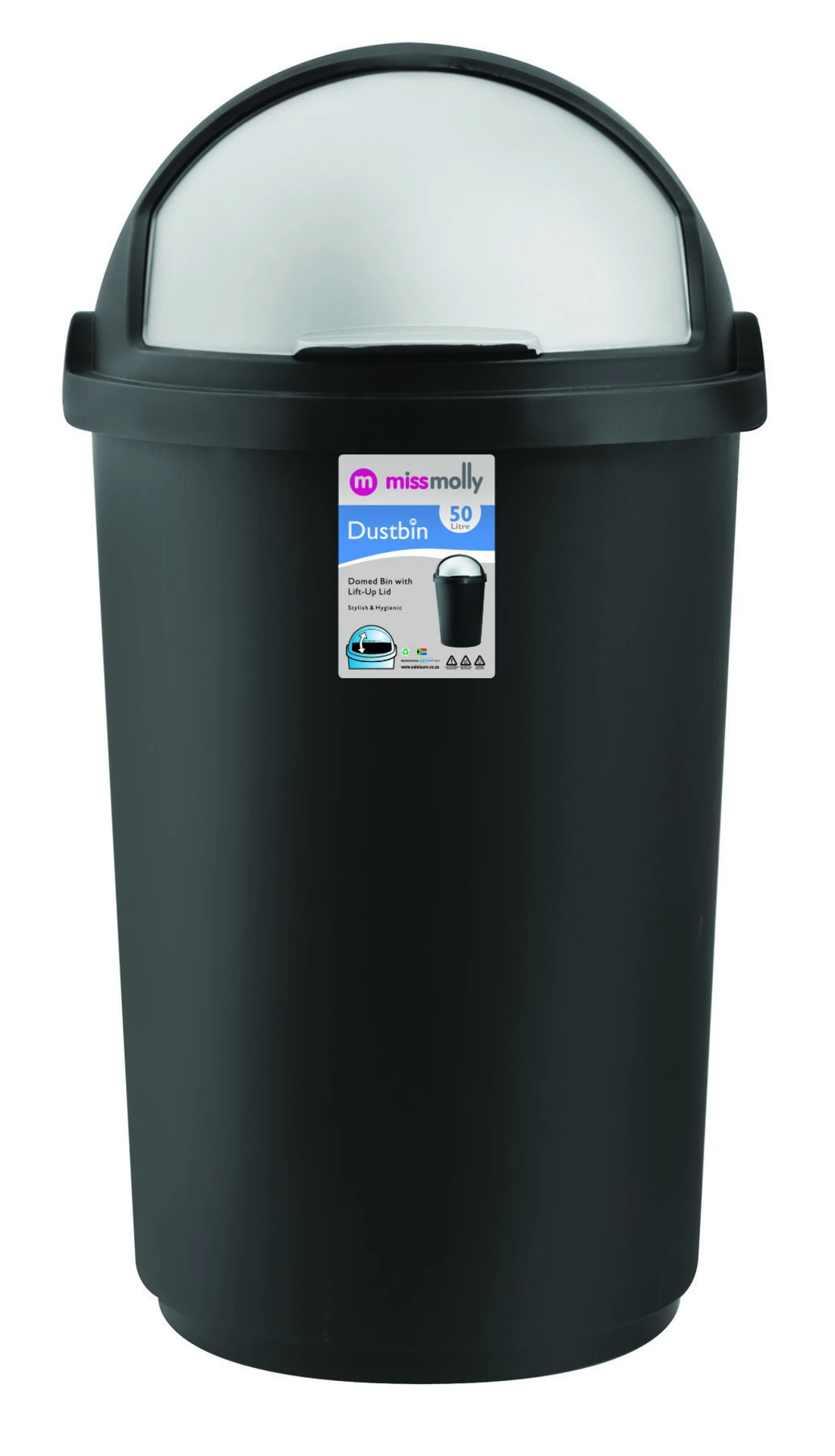 Miss Molly Lift-Top Bin 25 Litres