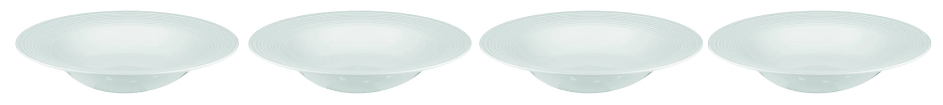 O2 Dine 4 Pack Swirl Pasta Bowl
