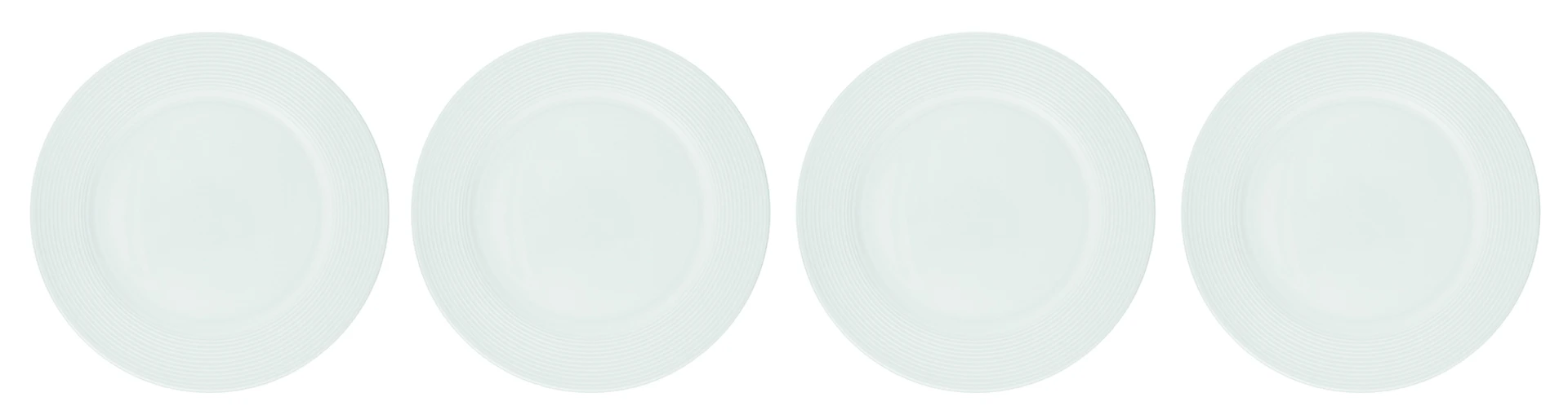 O2 Dine 4 Pack Swirl Side Plate