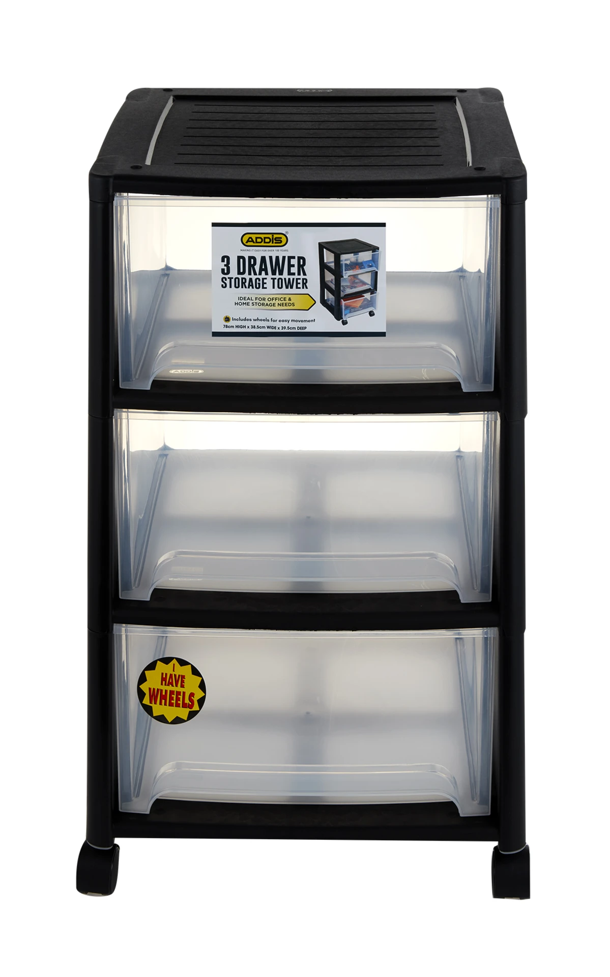 Addis 3 Drawer Storage Unit