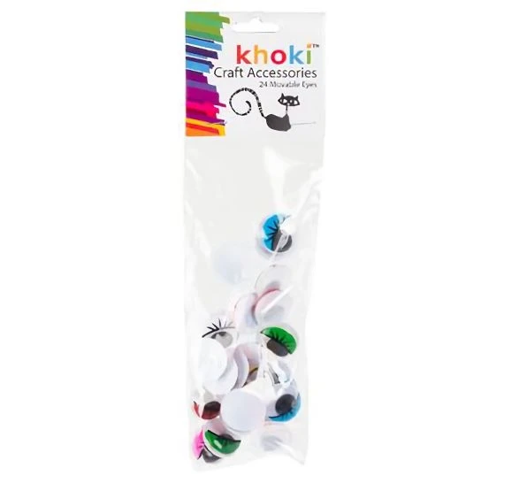 Bulk Pack 5 x Art & Craft Eyes Pack 24