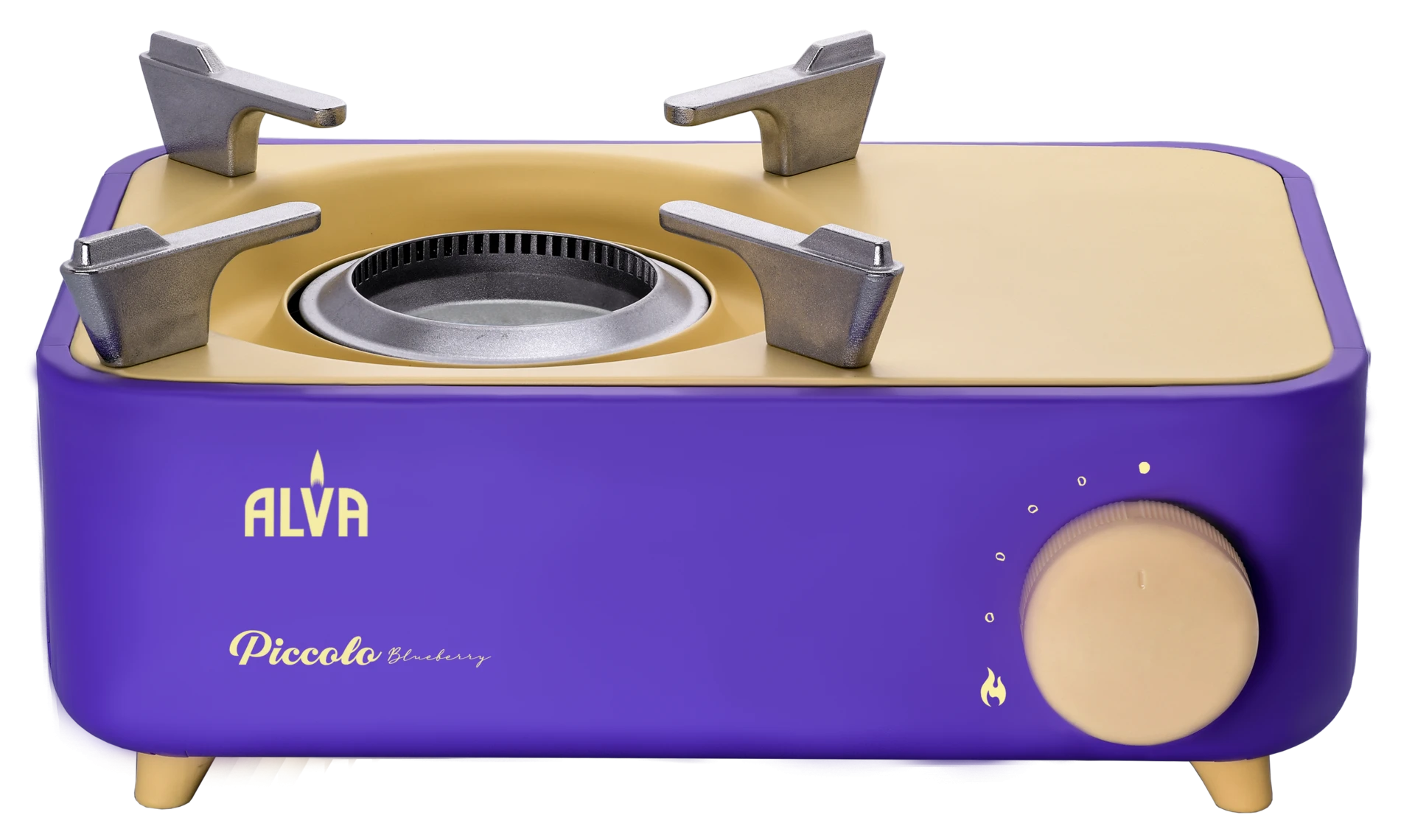 Alva Single Burner Canister Stove - Blueberry